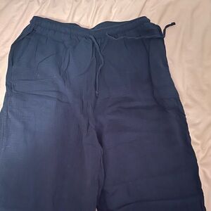 SHEIN Navy Blue Pants